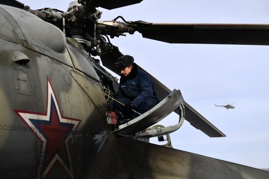 Russia Army Aviation Pilots Training