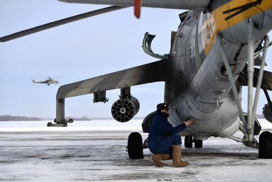 Russia Army Aviation Pilots Training