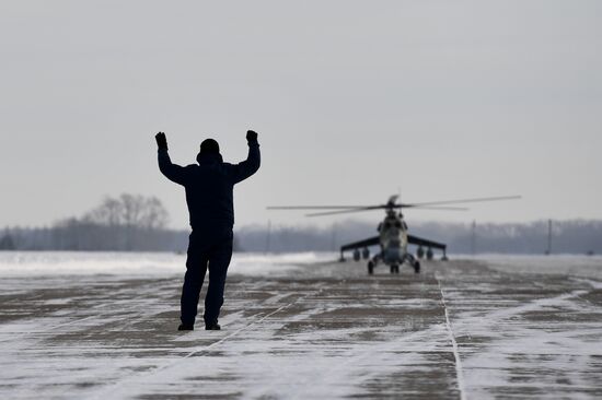 Russia Army Aviation Pilots Training