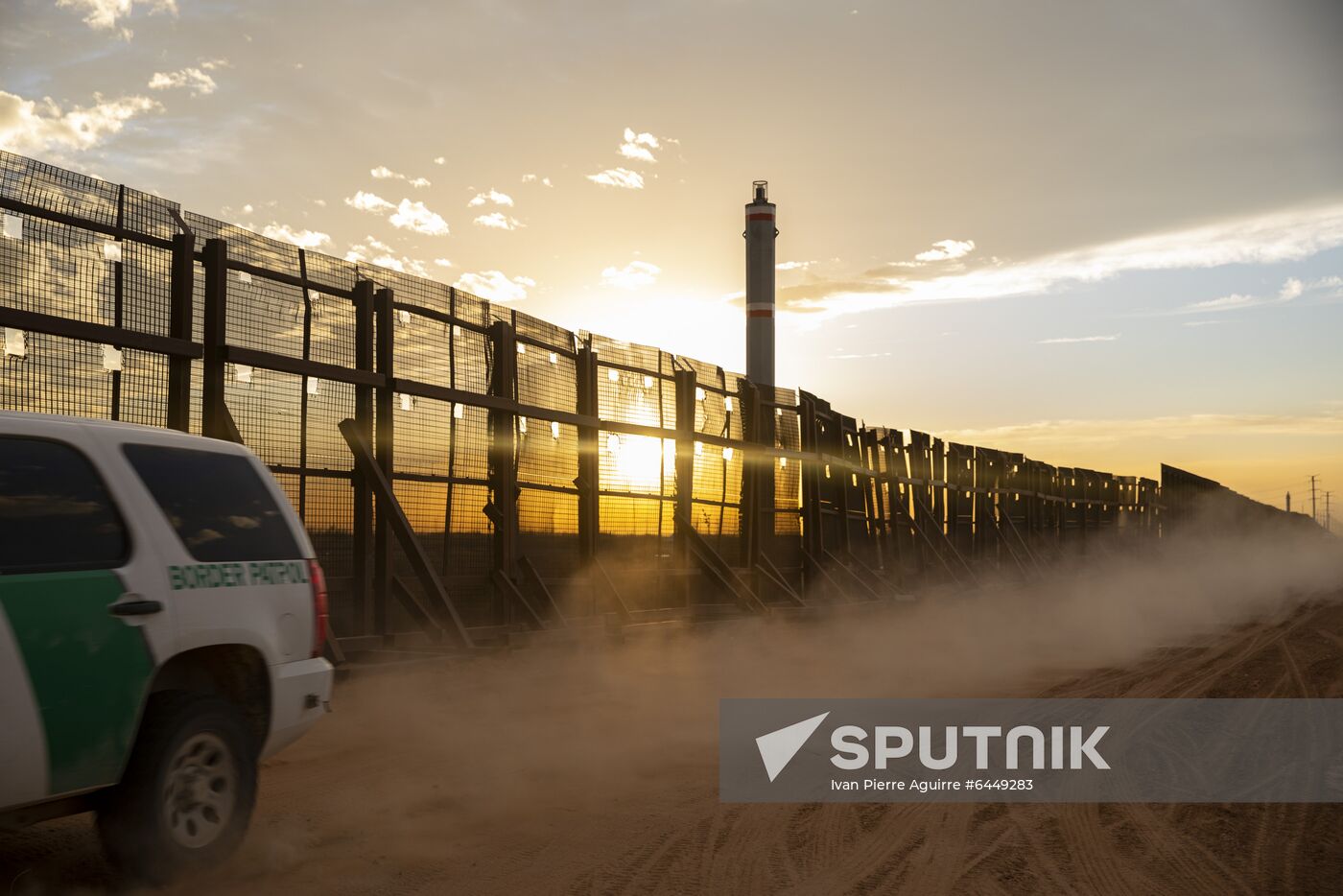 US Mexico Border Wall