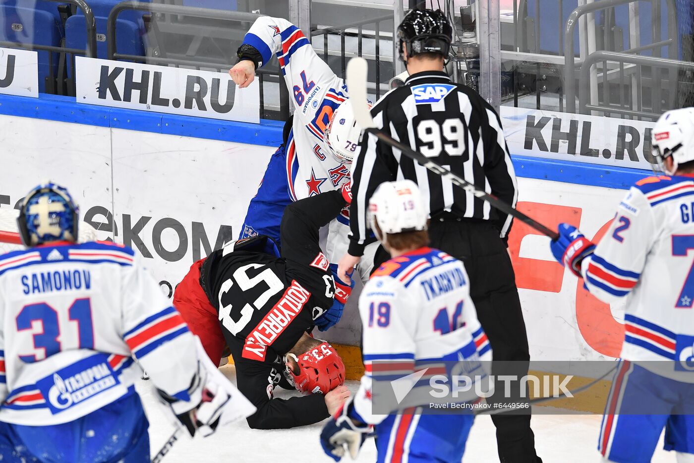 Russia Ice Hockey Spartak - SKA