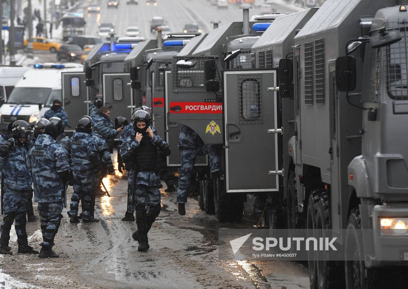 Russia Navalny Supporters Rallies