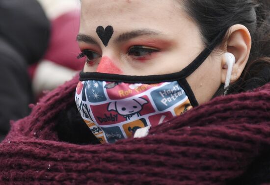 Russia Navalny Supporters Rallies
