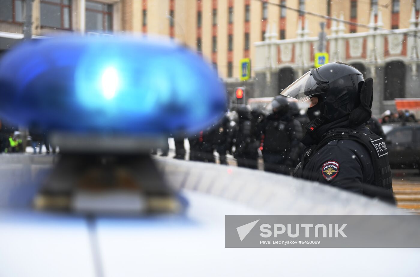 Russia Navalny Supporters Rallies