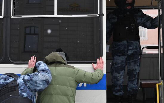 Russia Navalny Supporters Rallies