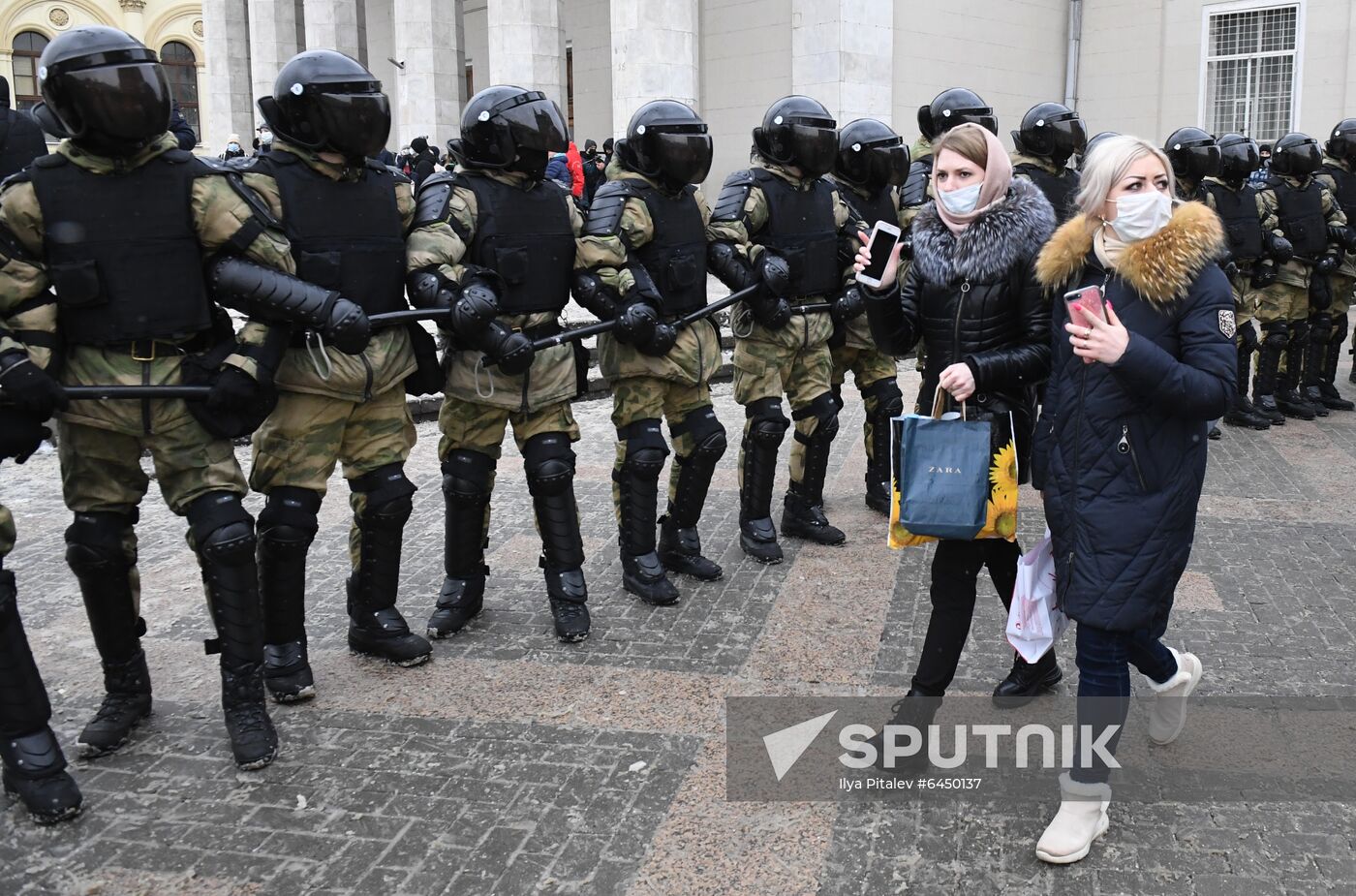 Russia Navalny Supporters Rallies