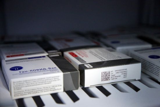 Ukraine DPR Russia Coronavirus Vaccine