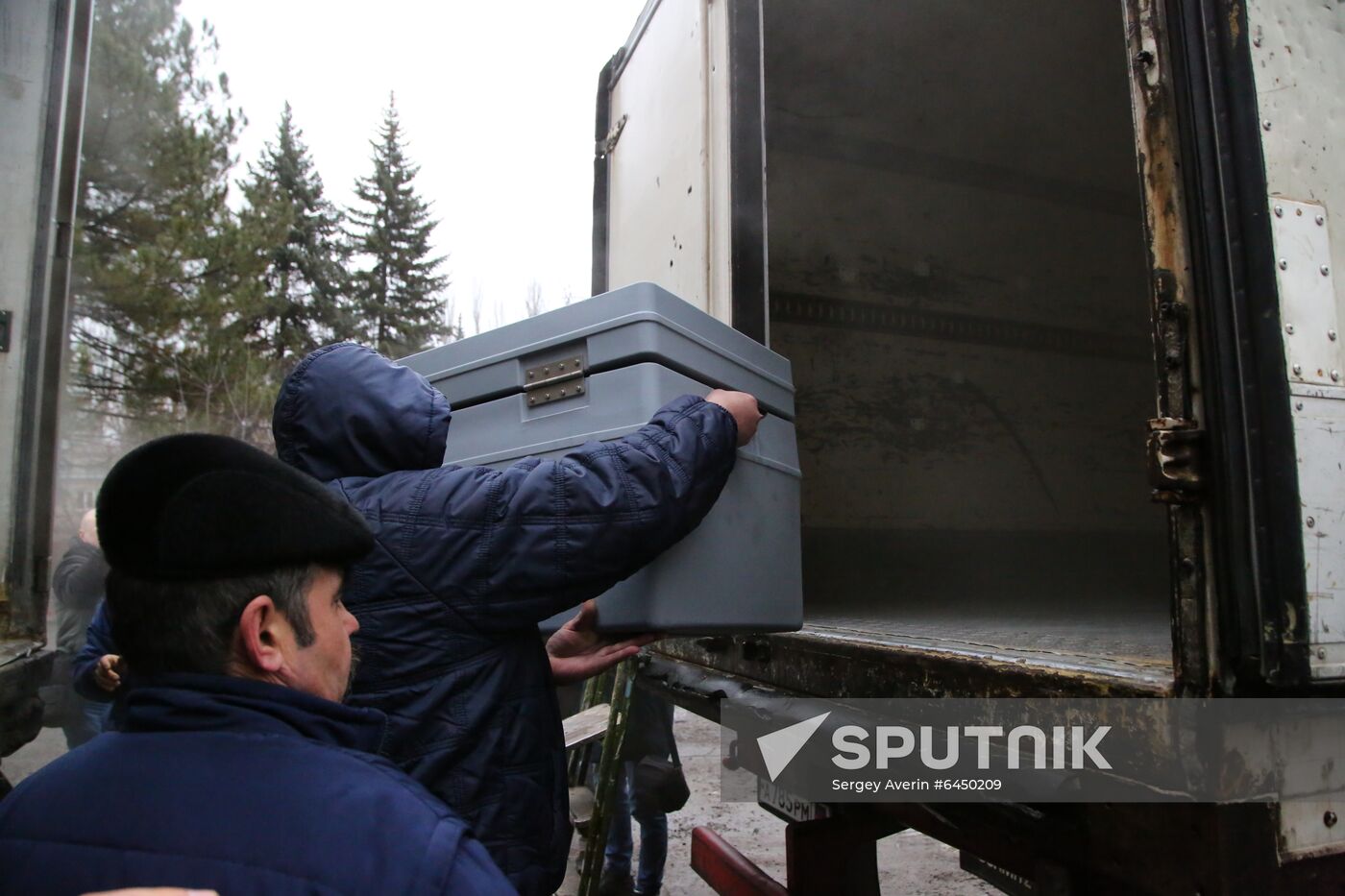 Ukraine DPR Russia Coronavirus Vaccine