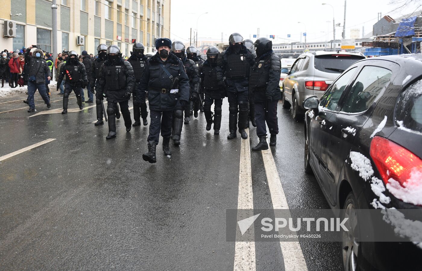 Russia Navalny Supporters Rallies
