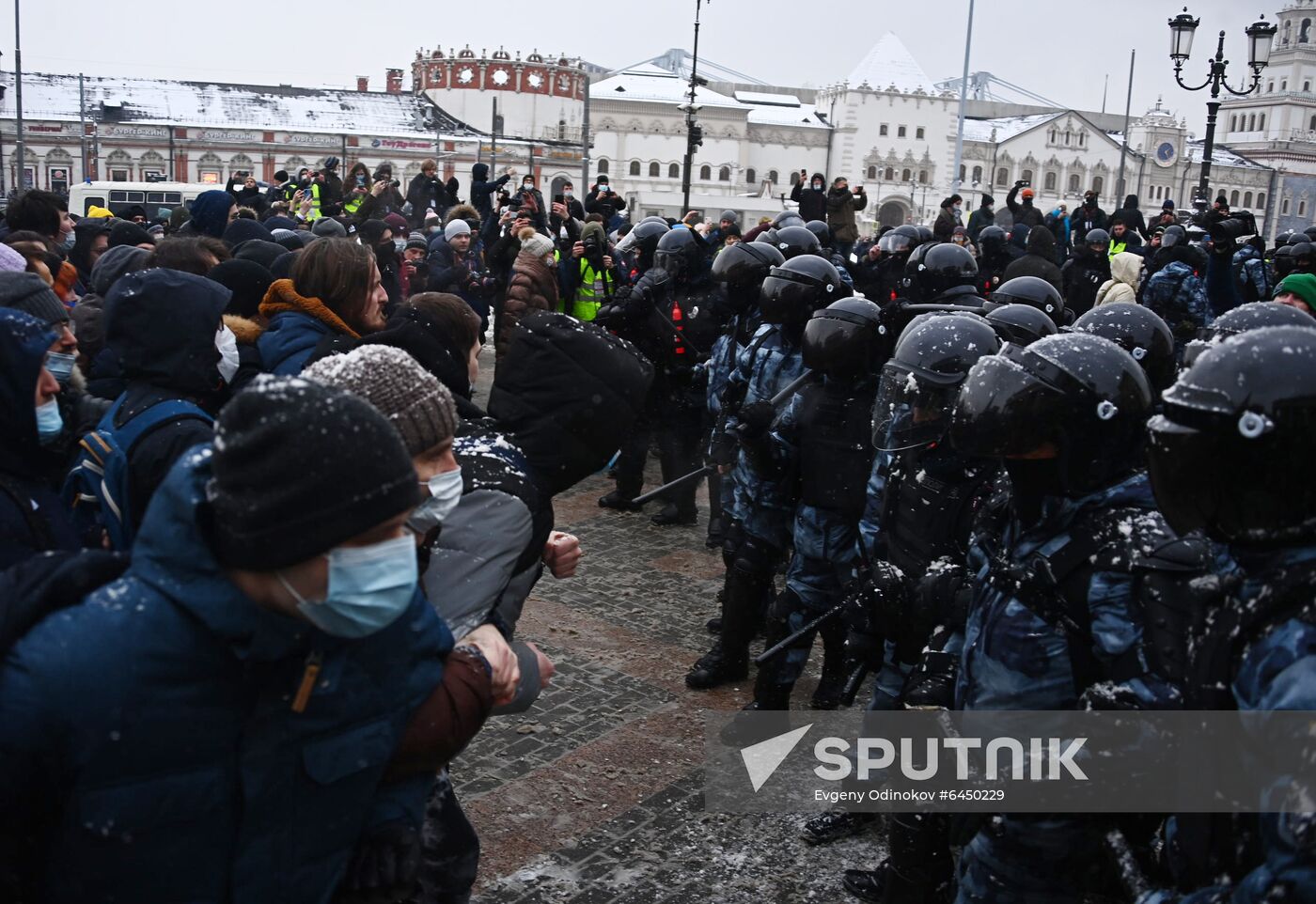 Russia Navalny Supporters Rallies