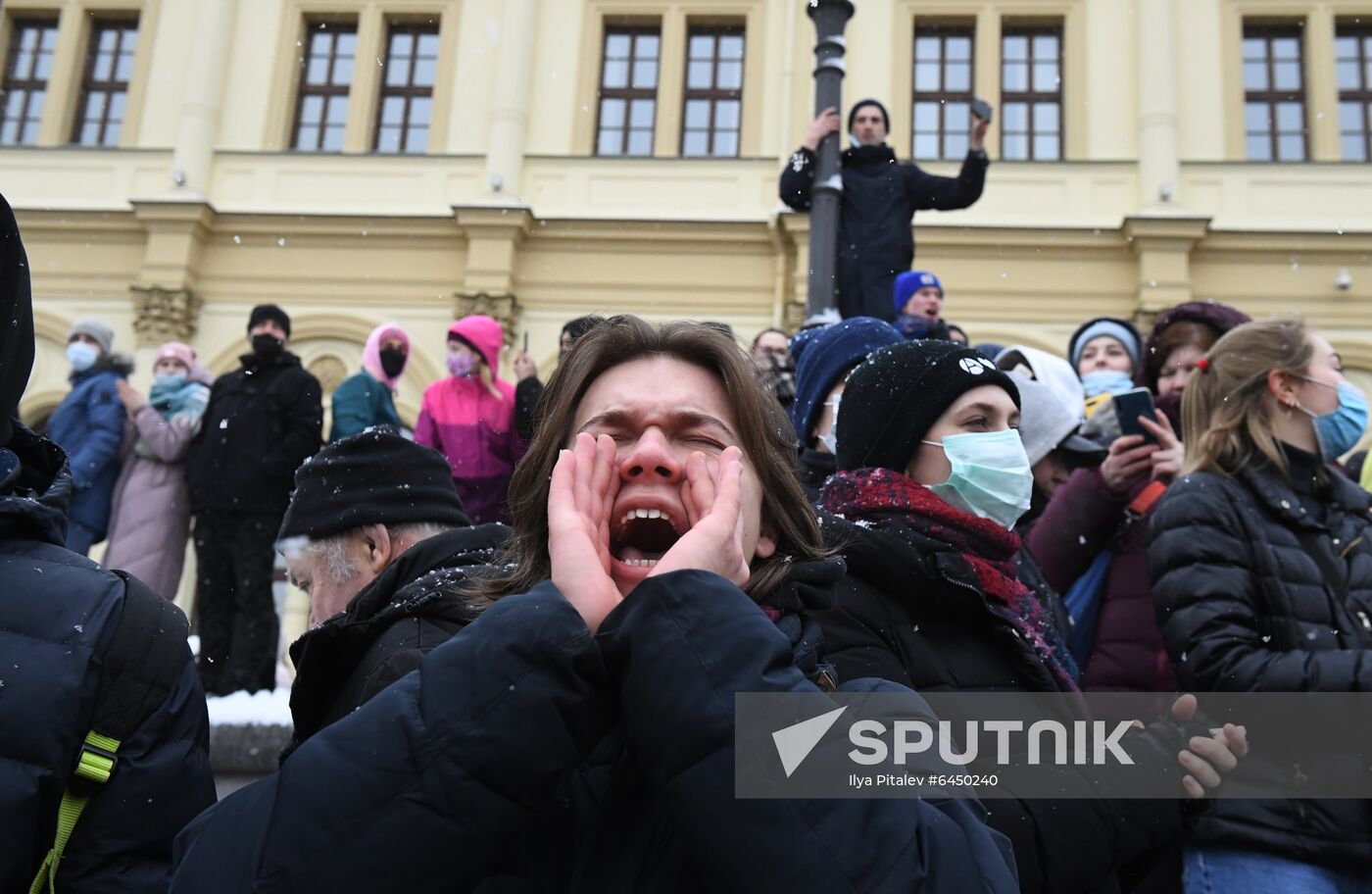 Russia Navalny Supporters Rallies