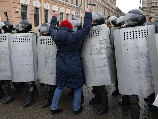 Russia Navalny Supporters Rallies