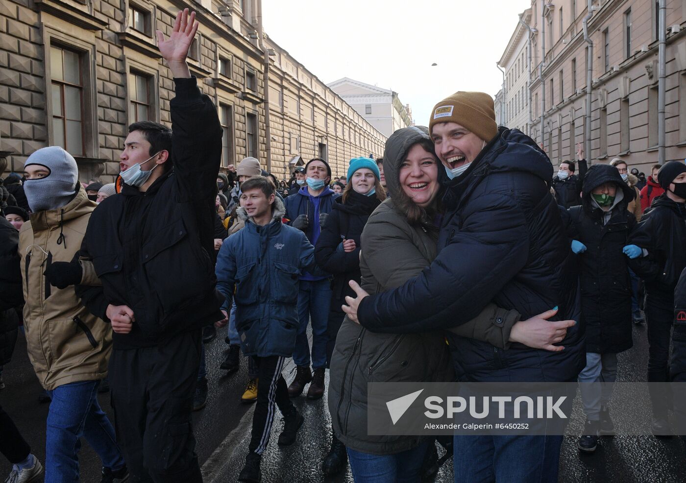 Russia Navalny Supporters Rallies