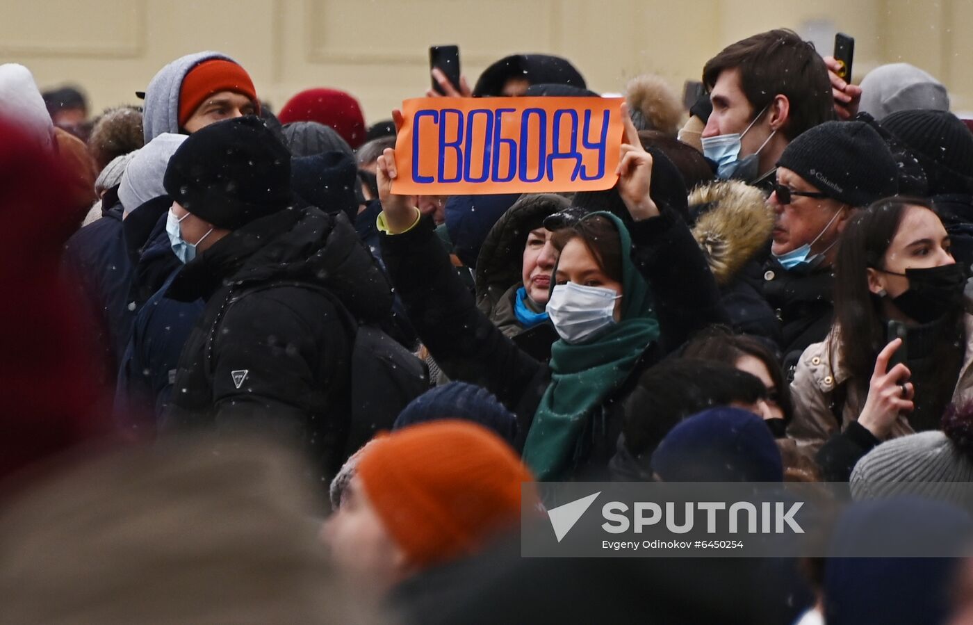 Russia Navalny Supporters Rallies
