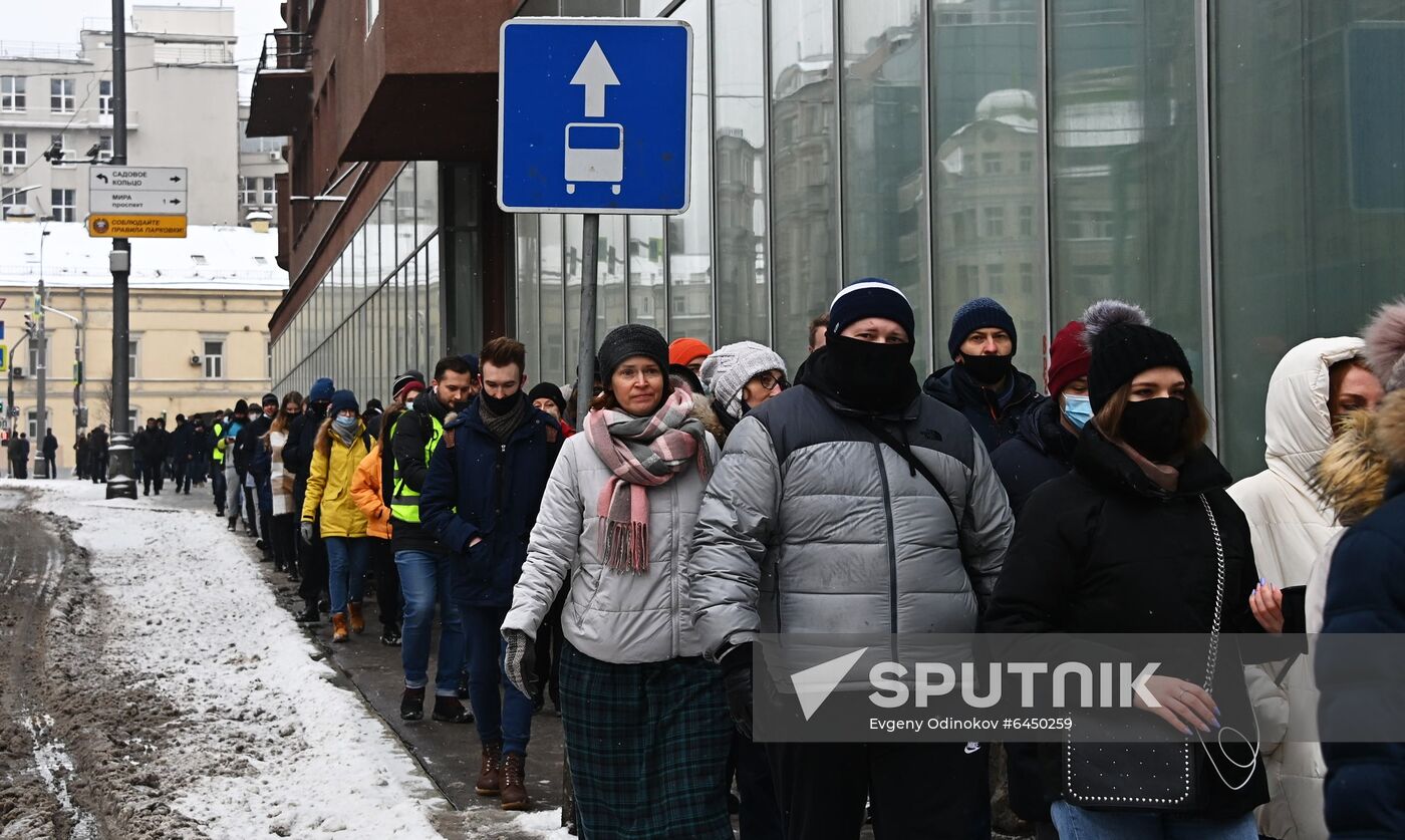 Russia Navalny Supporters Rallies