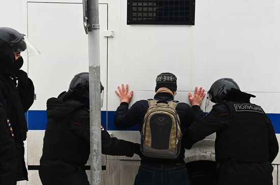 Russia Navalny Supporters Rallies