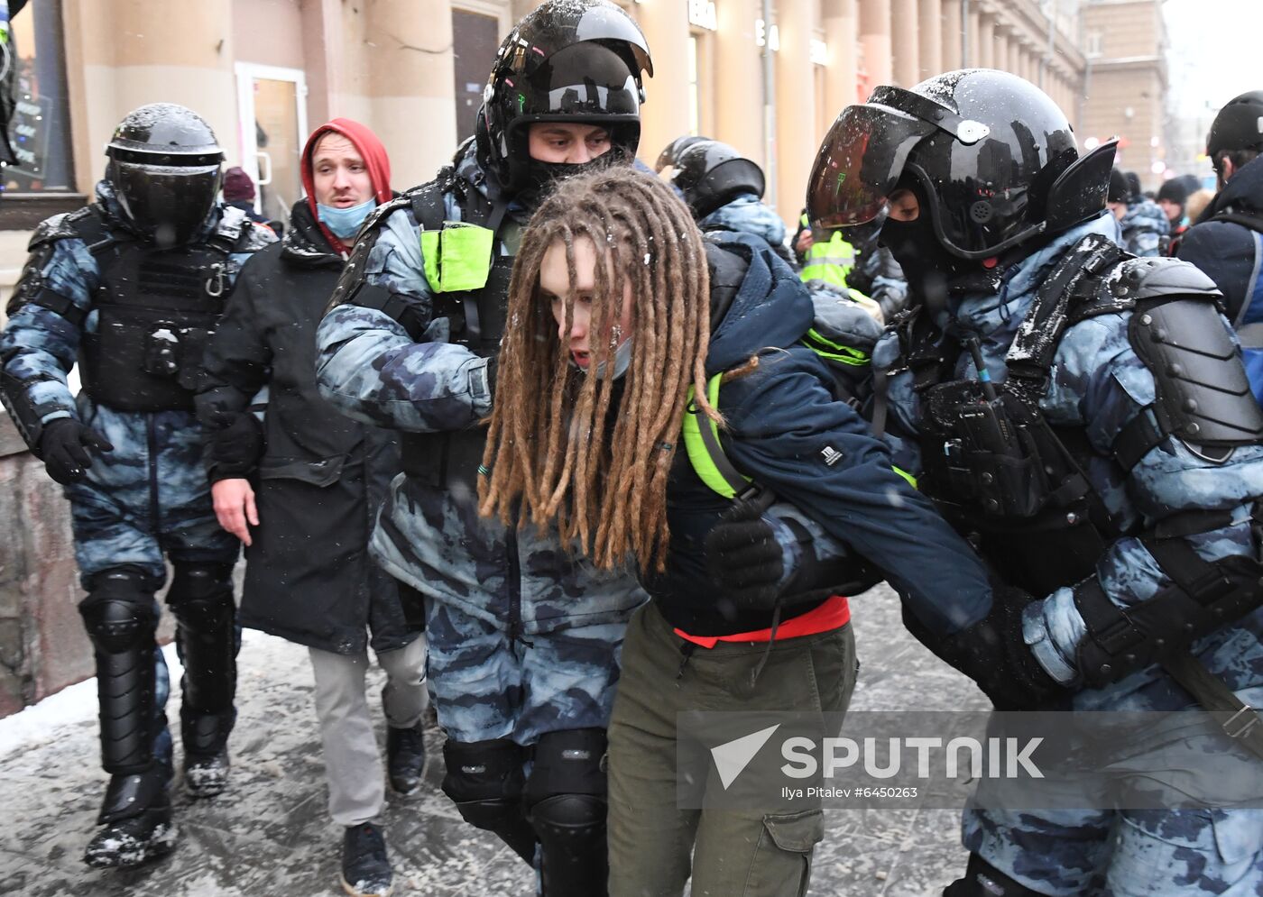 Russia Navalny Supporters Rallies