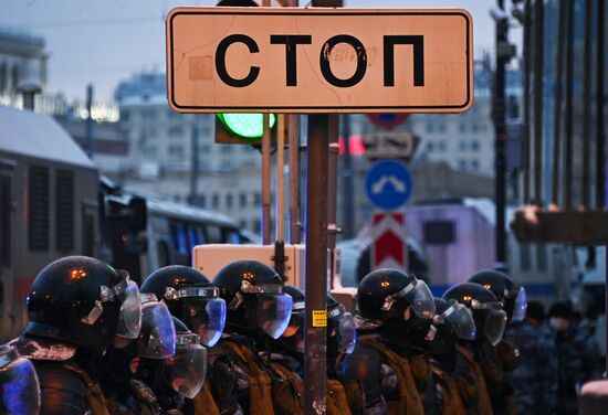 Russia Navalny Supporters Rallies