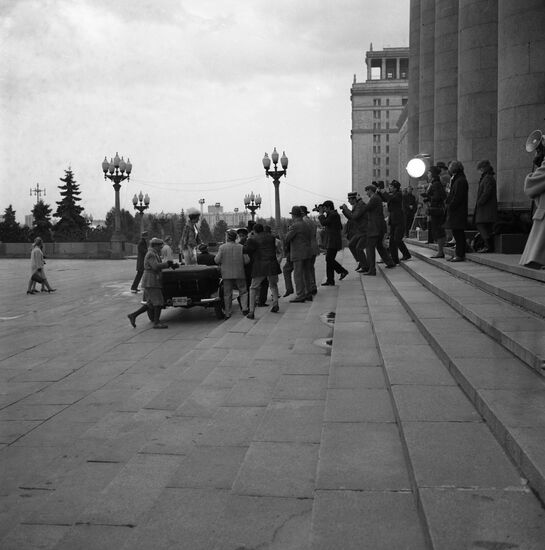 Production of The Ambassador of the Soviet Union film