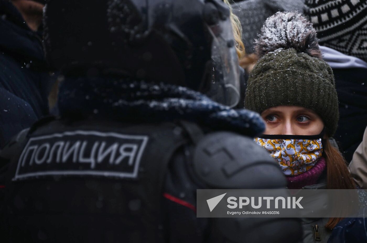 Russia Navalny Supporters Rallies