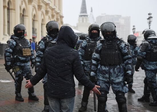 Russia Navalny Supporters Rallies