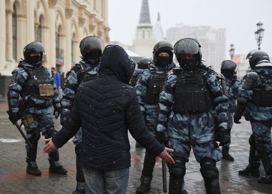 Russia Navalny Supporters Rallies