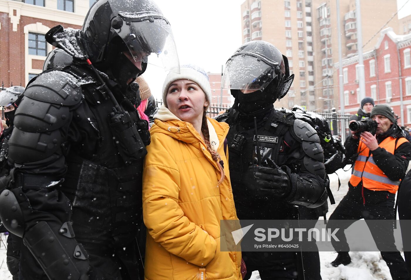 Russia Navalny Supporters Rallies