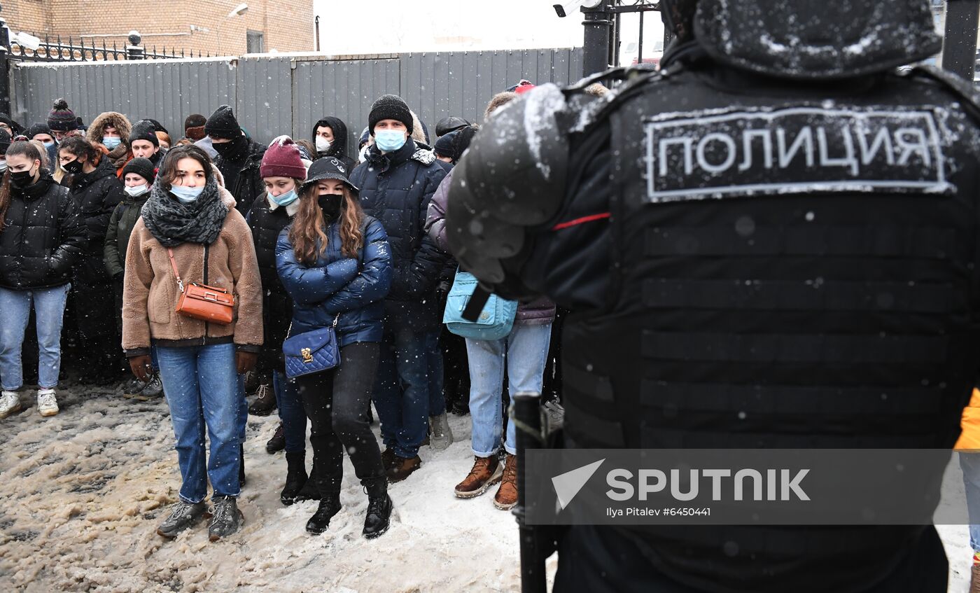 Russia Navalny Supporters Rallies