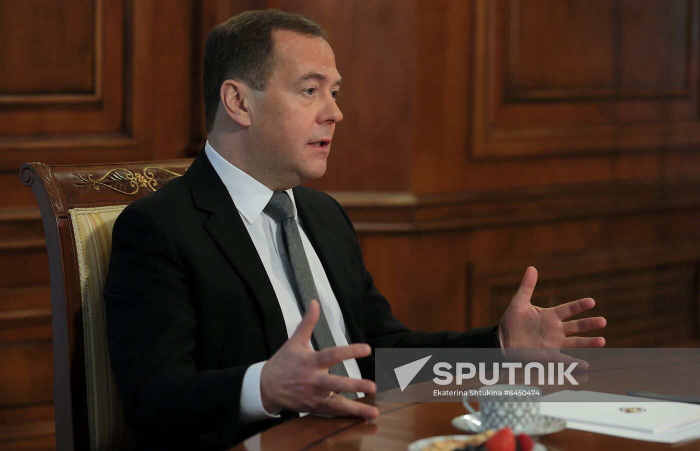 Russia Medvedev Interview