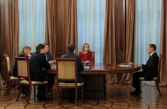 Russia Medvedev Interview