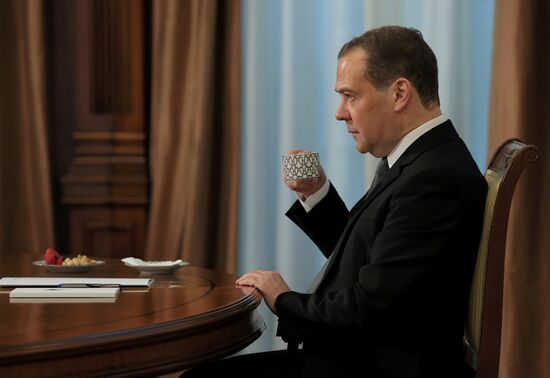 Russia Medvedev Interview