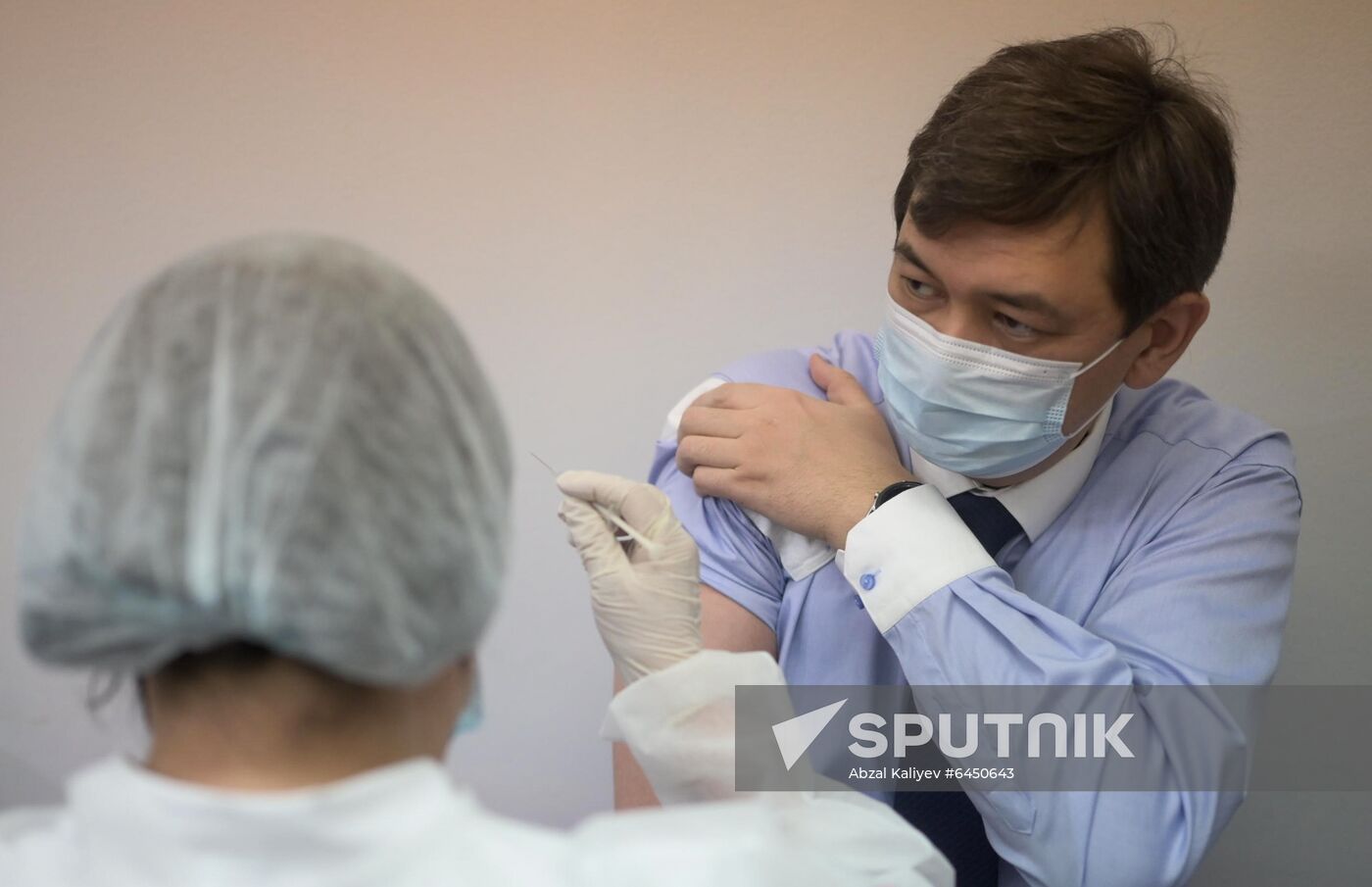 Kazakhstan Russia Coronavirus Vaccination