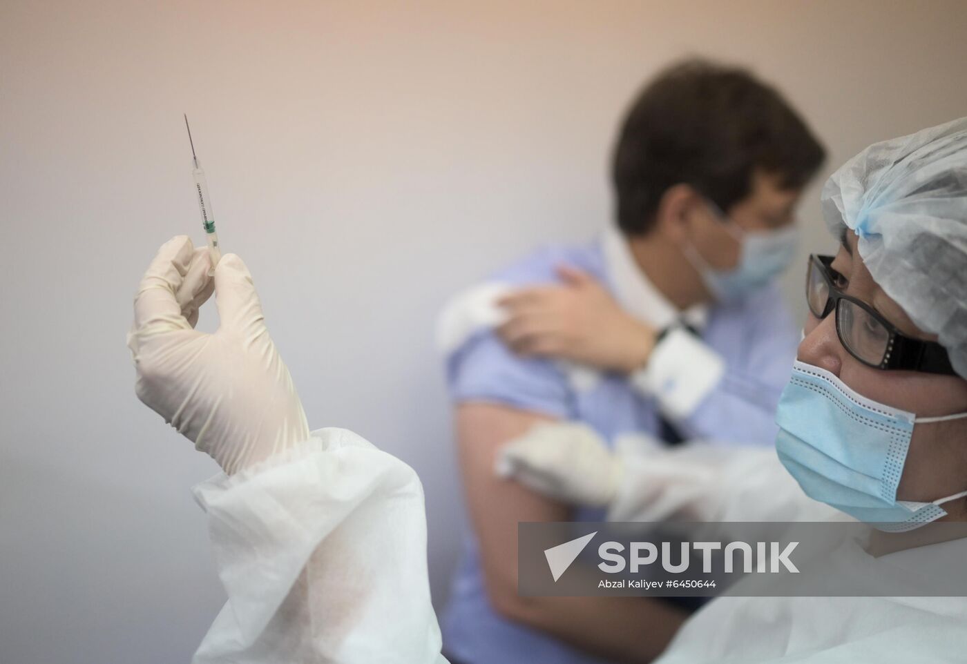 Kazakhstan Russia Coronavirus Vaccination