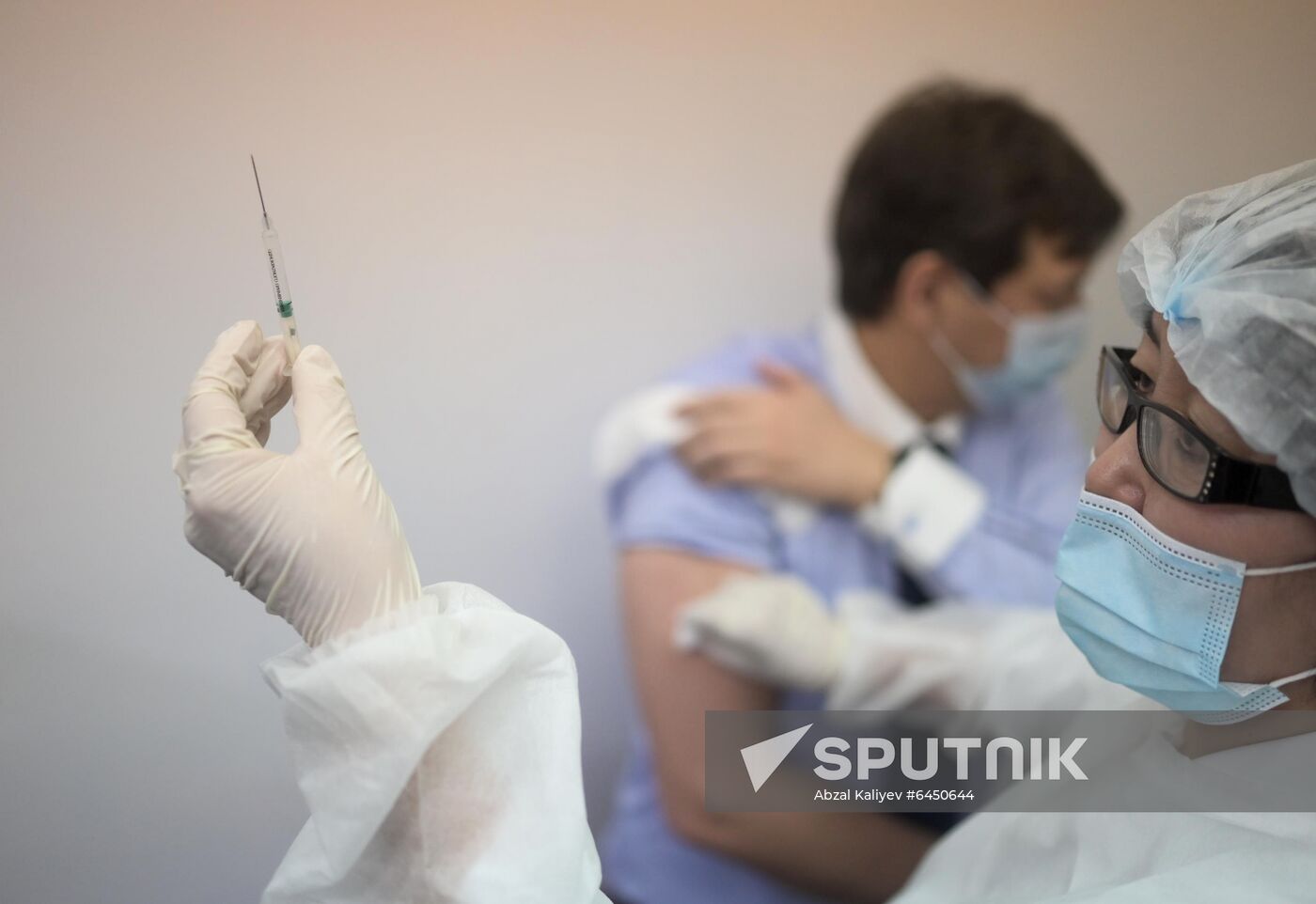 Kazakhstan Russia Coronavirus Vaccination