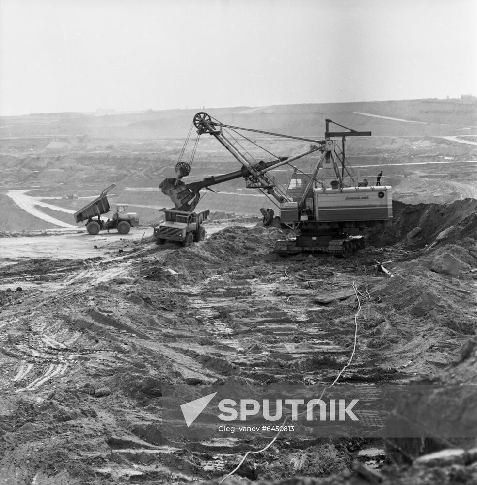 Mikhailovsky iron-ore quarry