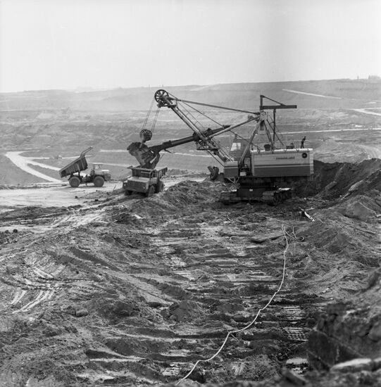 Mikhailovsky iron-ore quarry