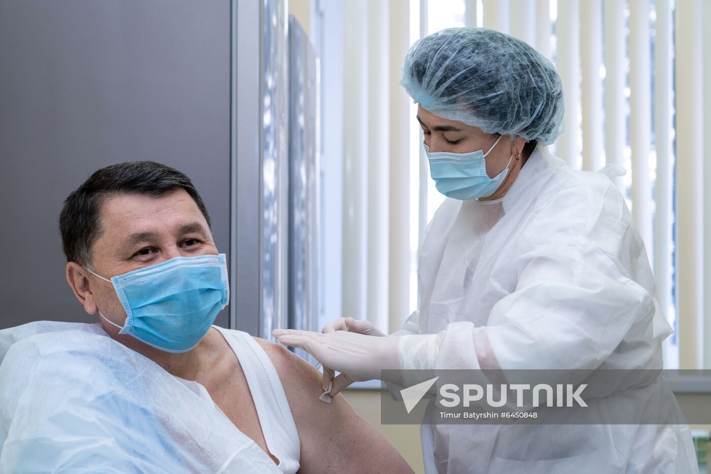 Kazakhstan Russia Coronavirus Vaccination