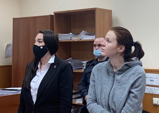 Russia Navalny Supporters Court