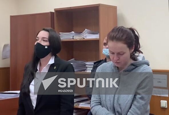 Russia Navalny Supporters Court