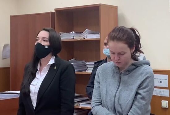 Russia Navalny Supporters Court