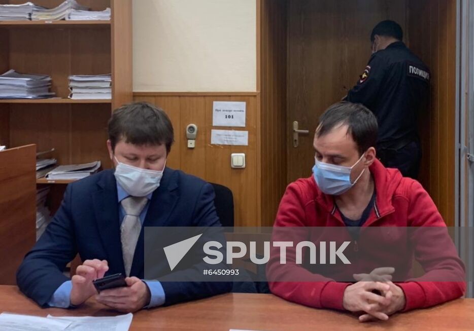 Russia Navalny Supporters Court