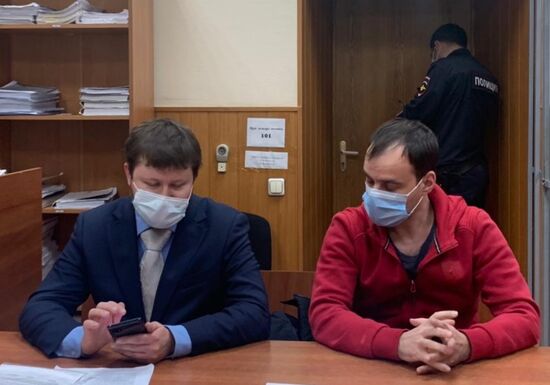 Russia Navalny Supporters Court