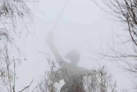 Russia Stalingrad Victory Anniversary