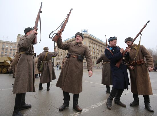 Russia Stalingrad Victory Anniversary