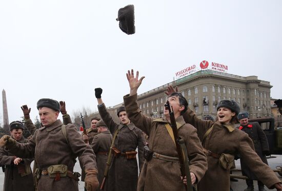 Russia Stalingrad Victory Anniversary