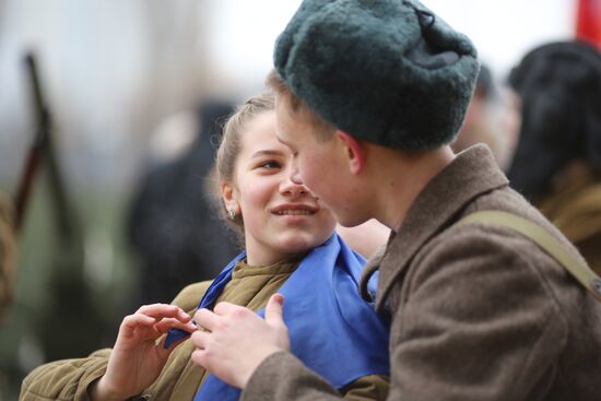 Russia Stalingrad Victory Anniversary