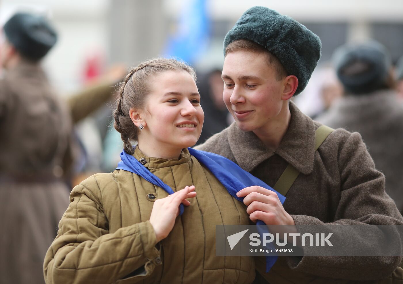 Russia Stalingrad Victory Anniversary