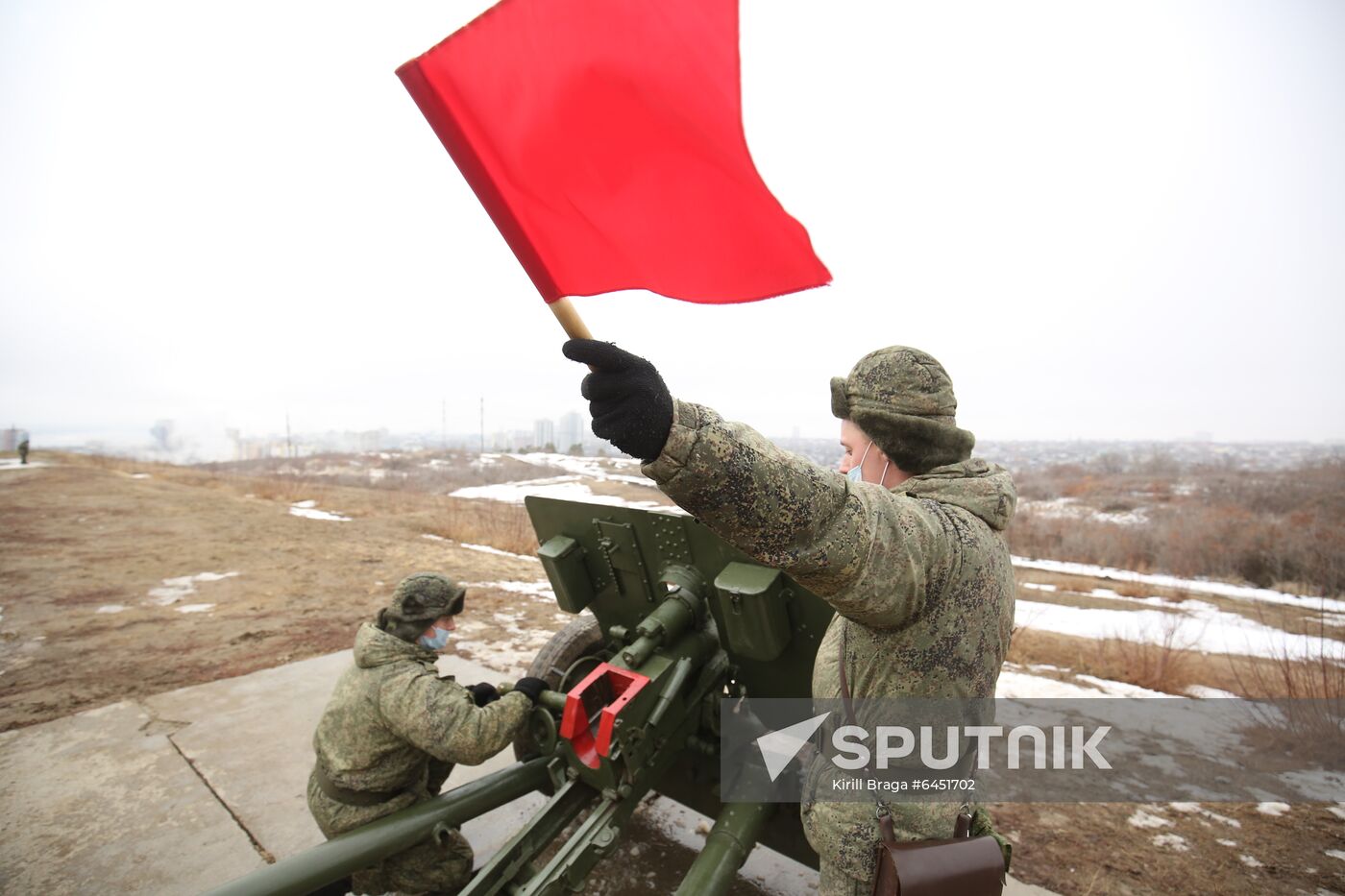 Russia Stalingrad Victory Anniversary