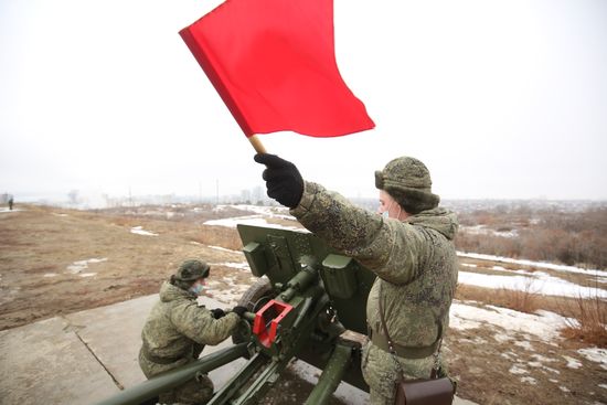 Russia Stalingrad Victory Anniversary