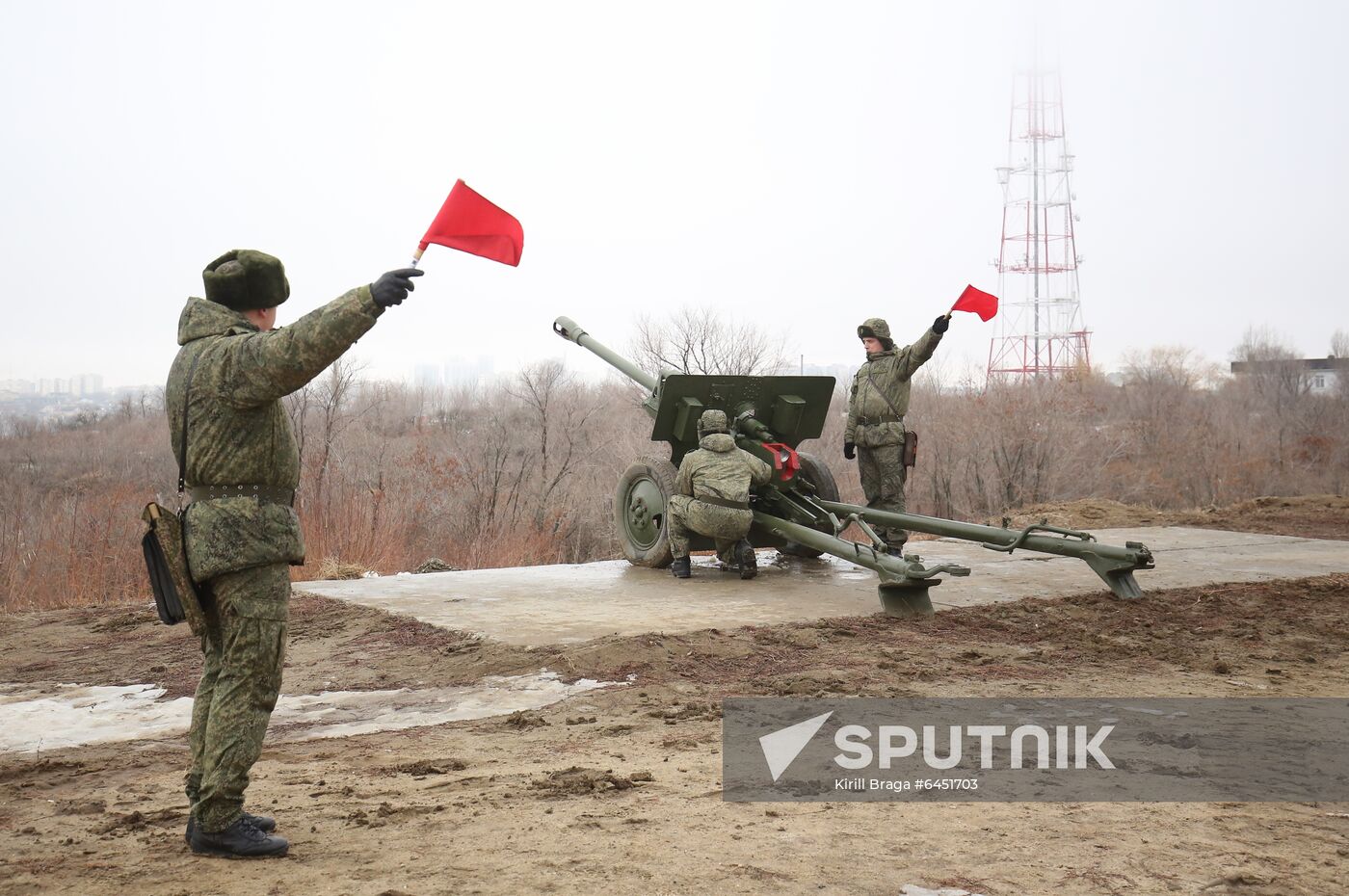 Russia Stalingrad Victory Anniversary